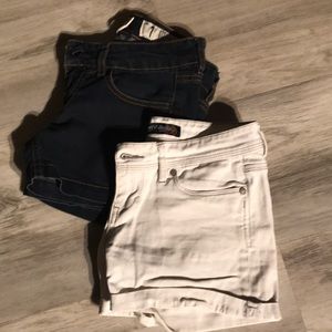 Cute shorts! 2 pairs size 1 juniors.